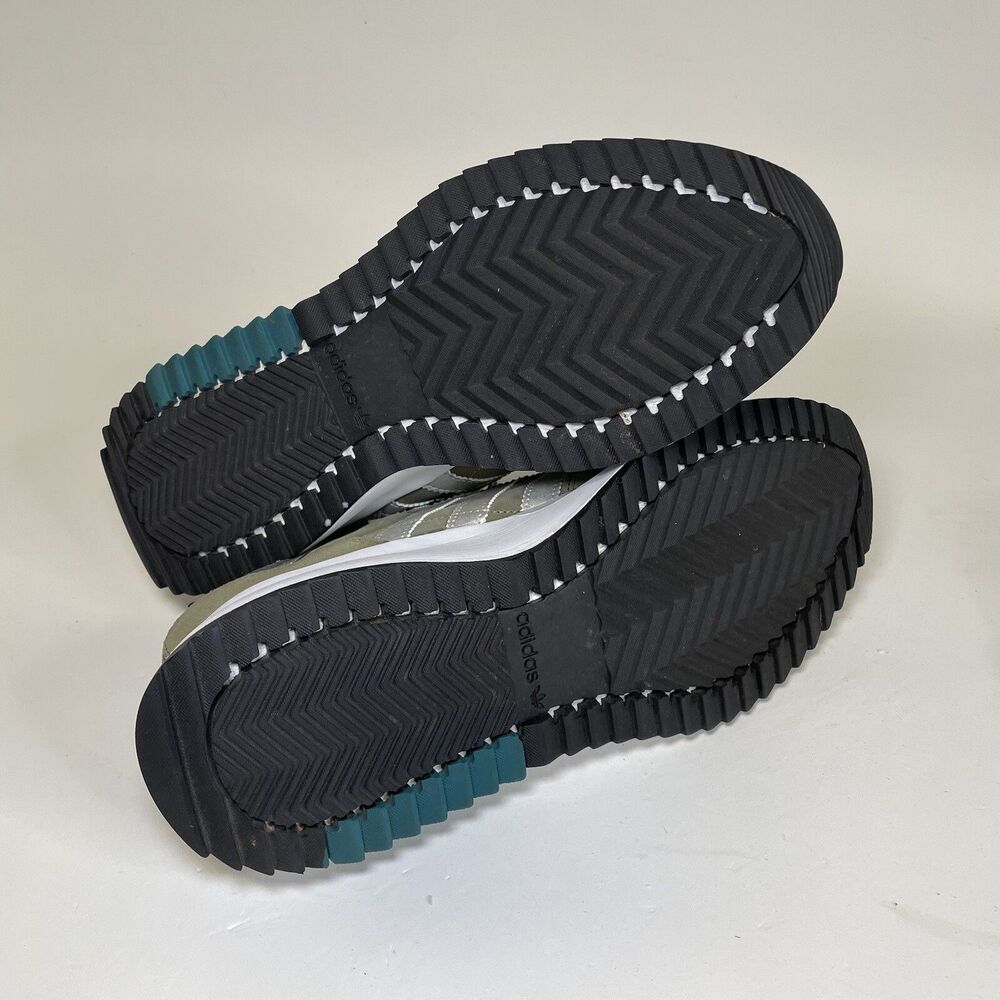 Adidas Originals Retropy F2 Green Shoes - Picture 8 of 9